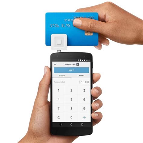 mobile credit card reader compatible  android phones joyofandroid