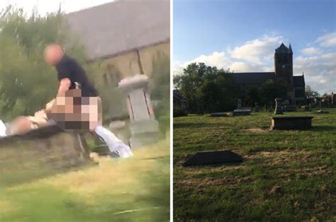 Public Sex In Cemetery Manchester Couple Caught Romping