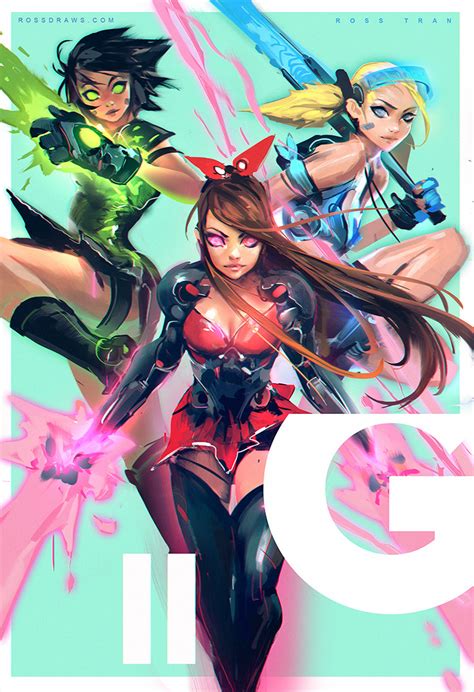 wildly cool powerpuff girls and metroid fan art with