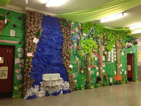 Rainforest Bulletin Board Jungle Preschool Themes Jungle Theme