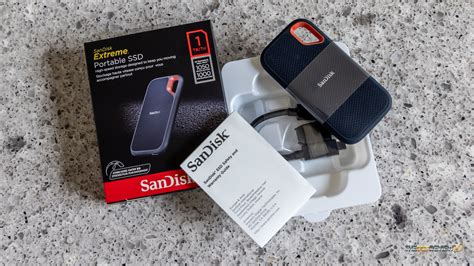 sandisk extreme portable ssd tb review  ssd review