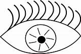 Outline Clipart Eye Eyes Clip Cliparts Library sketch template