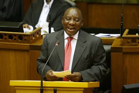 the oath is sealed ramaphosa is officially the president