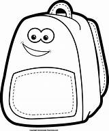 Clipart Backpack School Bag Outline Clip Bags Cliparts Back Purse Book Pack Drawing Sack Related Kid Bookbag Library Backpacks Transparent sketch template
