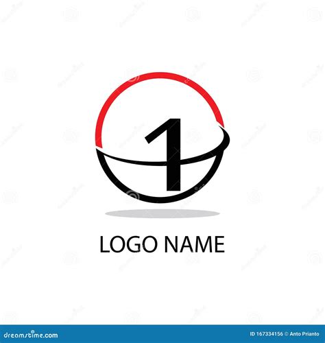 number logo symbol design illustration stock vector illustration