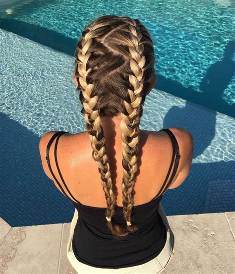 Nice 25 Incredible Two Dutch Braid Styles Looks For You To Fall In