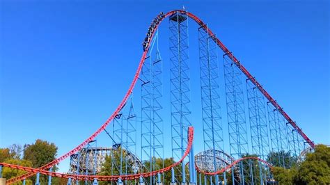 Superman Ride Of Steel Roller Coaster Photos Six Flags Darien Lake My