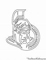 Senators Logo Nhl Stencil Ottowa Coloring Pages Carving Pumpkin Search Again Bar Case Looking Don Print Use Find sketch template