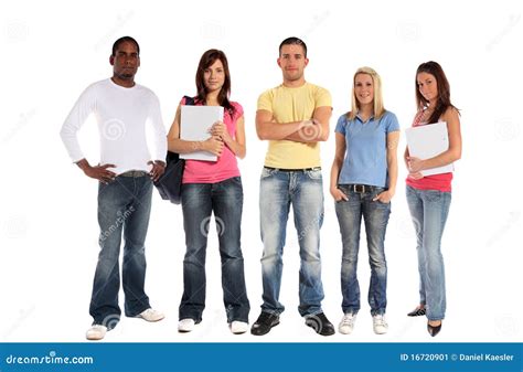 group   young people stock image image