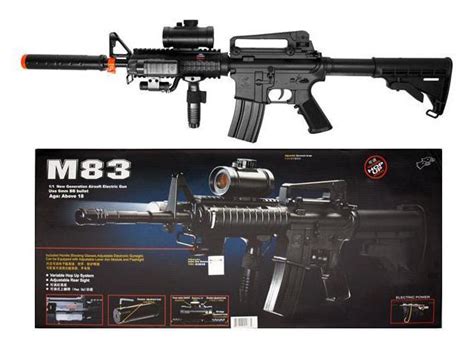Double Eagle M4 M16 Airsoft Electric Assault Rifle M4a1 Aeg Semi Full