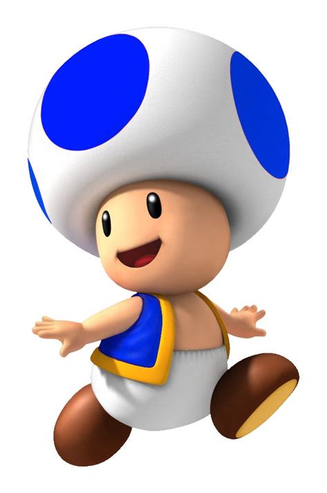 Blue Toad Super Mario 3d World