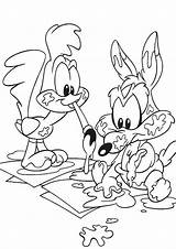 Coloring Looney Tunes Pages Printable Baby Popular sketch template