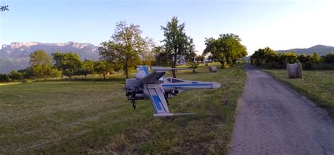 drone technology creates flying  wing
