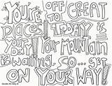 Coloring Graduation Pages Alley Doodle Junie Jones Getcolorings Color Quote Confidential sketch template