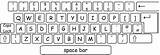 Keyboard Printable Clipart Template Blank Computer Templates Board Alphabet Clip Webstockreview Classroom Choose Other sketch template