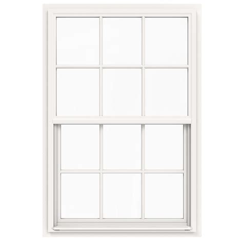 american craftsman       series single hung buck vinyl window white  sh buck