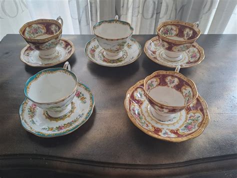 royal albert cups  saucers  porcelain chelsea catawiki