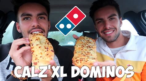 degustation  calz xl dominos pizza youtube