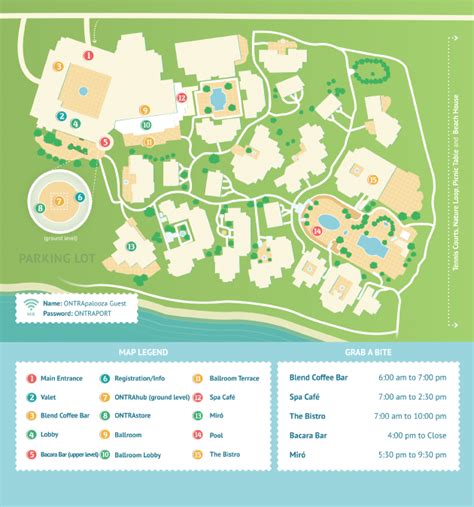 map   bacara resort spa ontrapalooza  behance