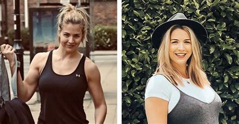 gemma atkinson posts before and after pregnant pics i couldn t be
