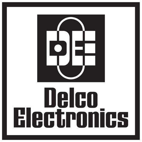 delco electronics logo vector logo  delco electronics brand   eps ai png cdr