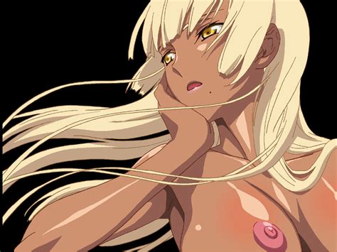 1girl animated animated bangs black background blonde hair blunt bangs body blush breasts