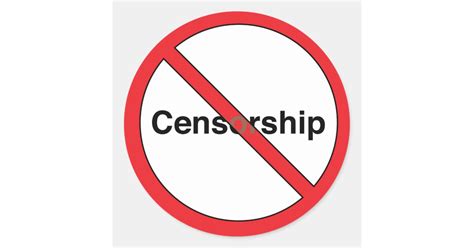 censorship sticker zazzle
