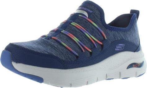 skechers womens arch fit rainbow view sneakers amazonca shoes
