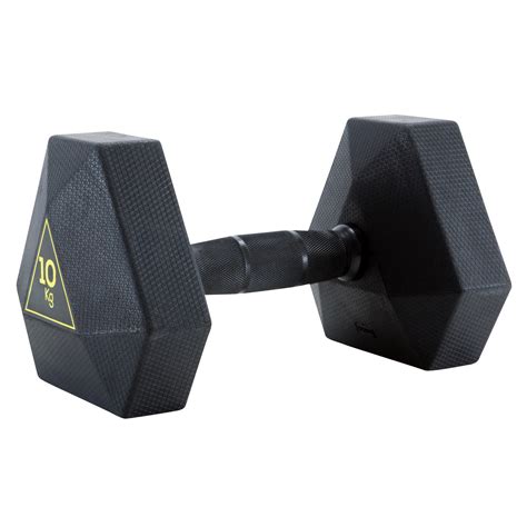 hex dumbbell  kg domyos  decathlon