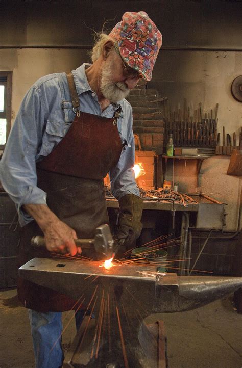 offbeat occupations ancient art  blacksmithing   demand news sports jobs