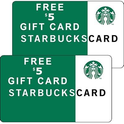 starbucks gift card freebies   samples  mail