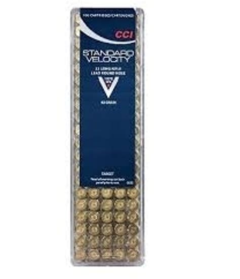 cci 22lr ammunition 0035 40 grain 1070fps standard velocity case of