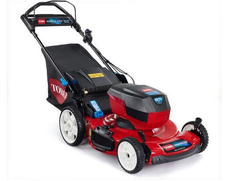 toro  cm variable speed zone start  max electric battery  bail