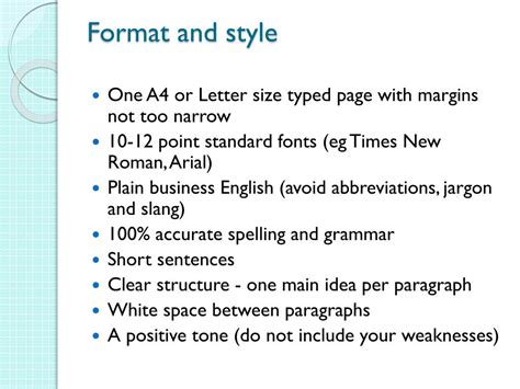 application letters powerpoint    id