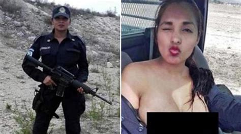 Police Officer Faces Sack After Taking Topless Selfie In