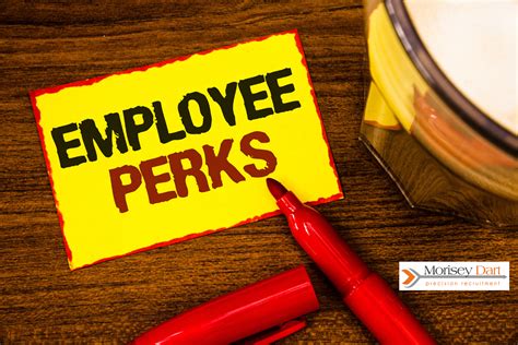 employee perks  tips   advantage  company incentives morisey dart group