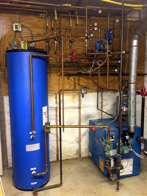 year  infloor heating system receives  mechanical room