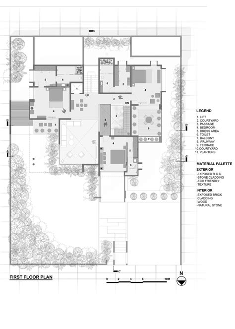 gallery  pixel house  grid architects  casas de dos pisos planos de casas