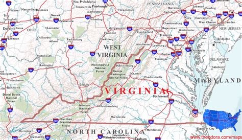 virginia maps