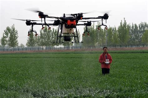 chinas dji eyes bigger fields  agricultural drone