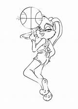 Lola Basketball Spinning Colornimbus sketch template