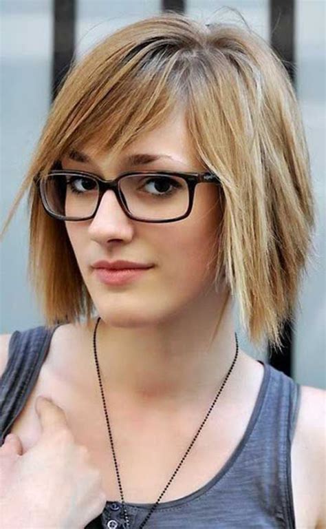 23 bob hairstyle and glasses new style