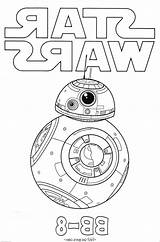 Wars Star Coloring Pages Bb Colouring sketch template