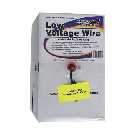 mighty mule  voltage wire ft model rb  northern tool