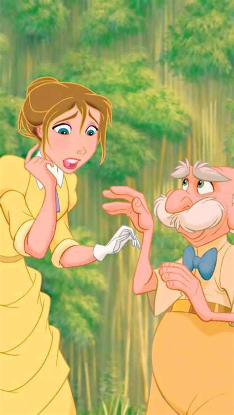 Jane Porter And Professor Archimedes Q Porter ~ Tarzan Tarzan Disney
