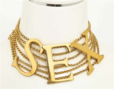 iconic dolce and gabbana sex choker necklace at 1stdibs dolce and