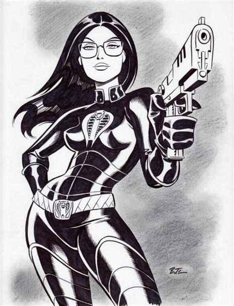 The Baroness G I Joe By Bruce Timm Bruce Timm