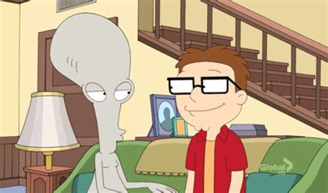 american dad kiss find and share on giphy
