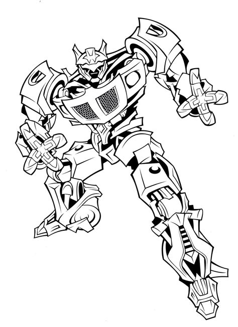 printable transformer coloring pages