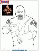 wwe wrestling  big show coloring page kees birthday ideas
